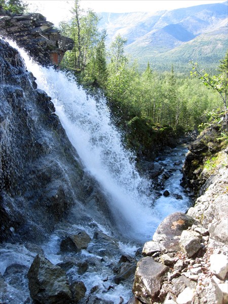 Знаменитый Куэльпоррский водопад